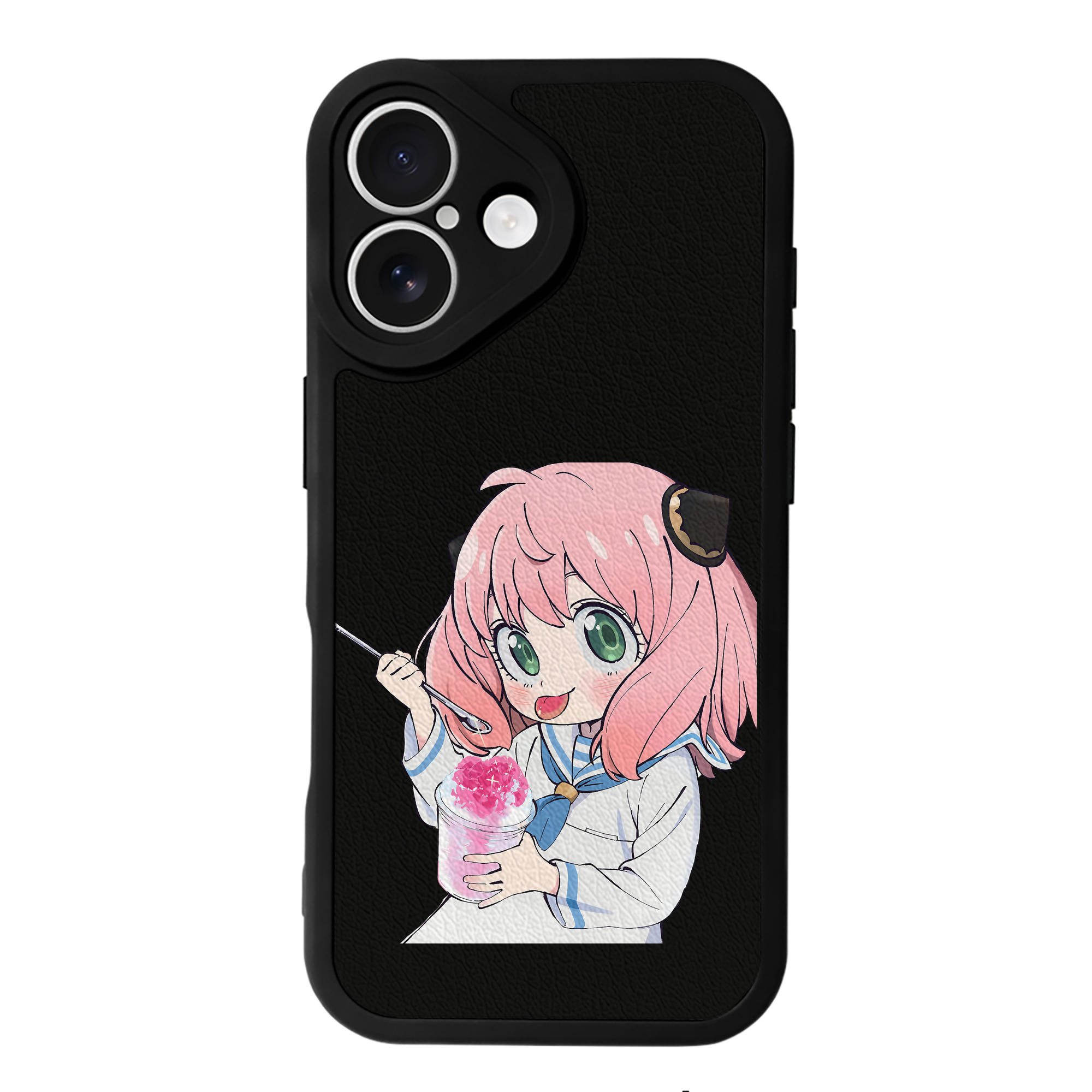 （画像用） SPY×FAMILY间谍家家酒 【iPhone 16シリーズ対応】シリコンスマホケース（レザー調） 材質：シリコン